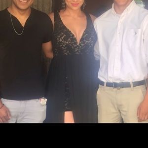 Gorgeous Ark&Co Black Maxi Gown